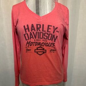 Ladies large Harley Davidson Ls tee